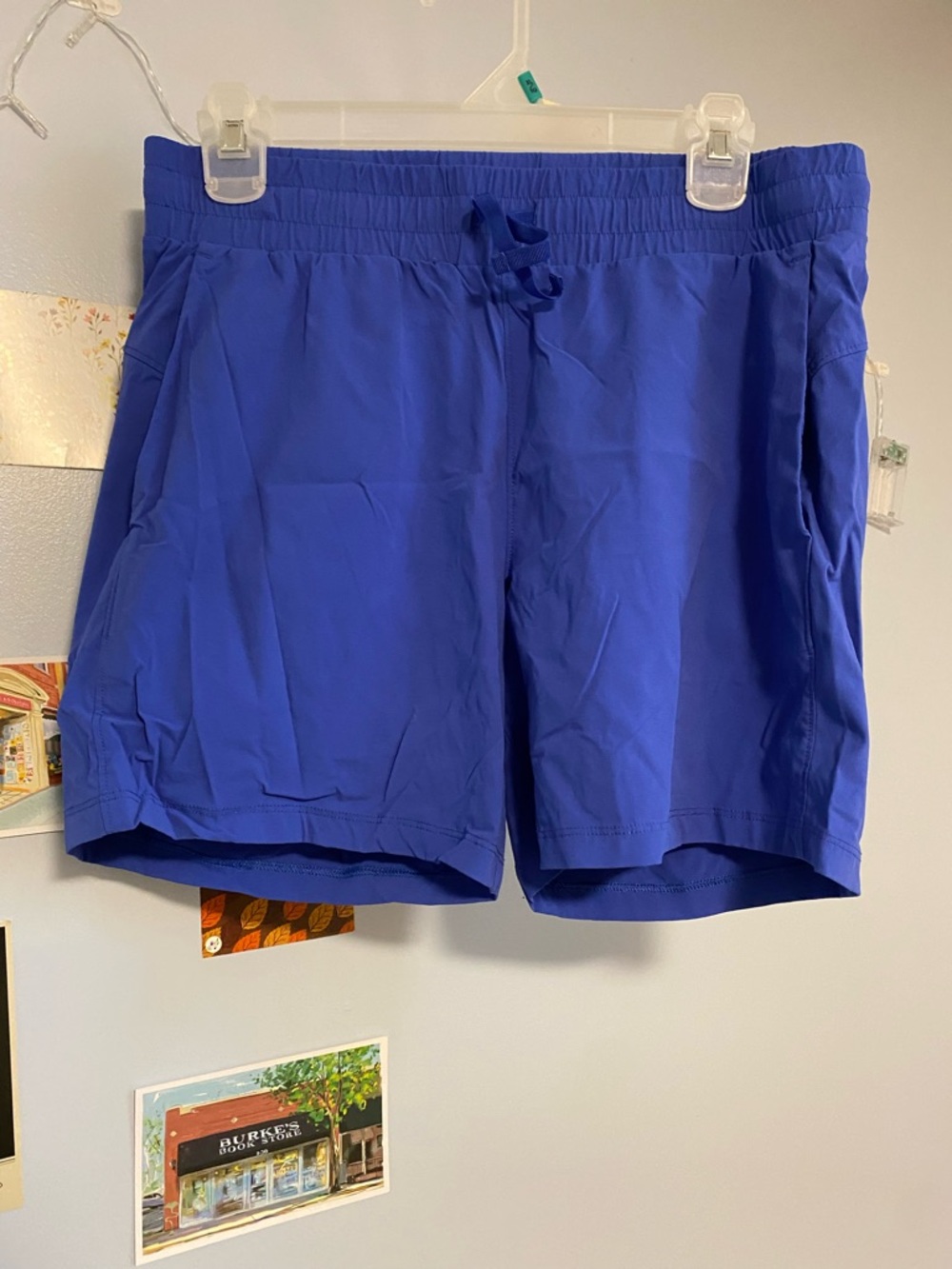 Tuff Athletics Bold Blue Running Shorts